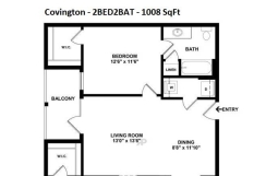 2BR for Immediate Move In! 1 Full Month of Rent Free!